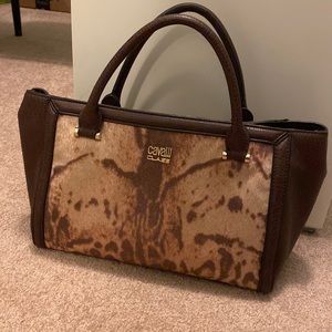 Gorgeous Cavalier Class animal print handbag